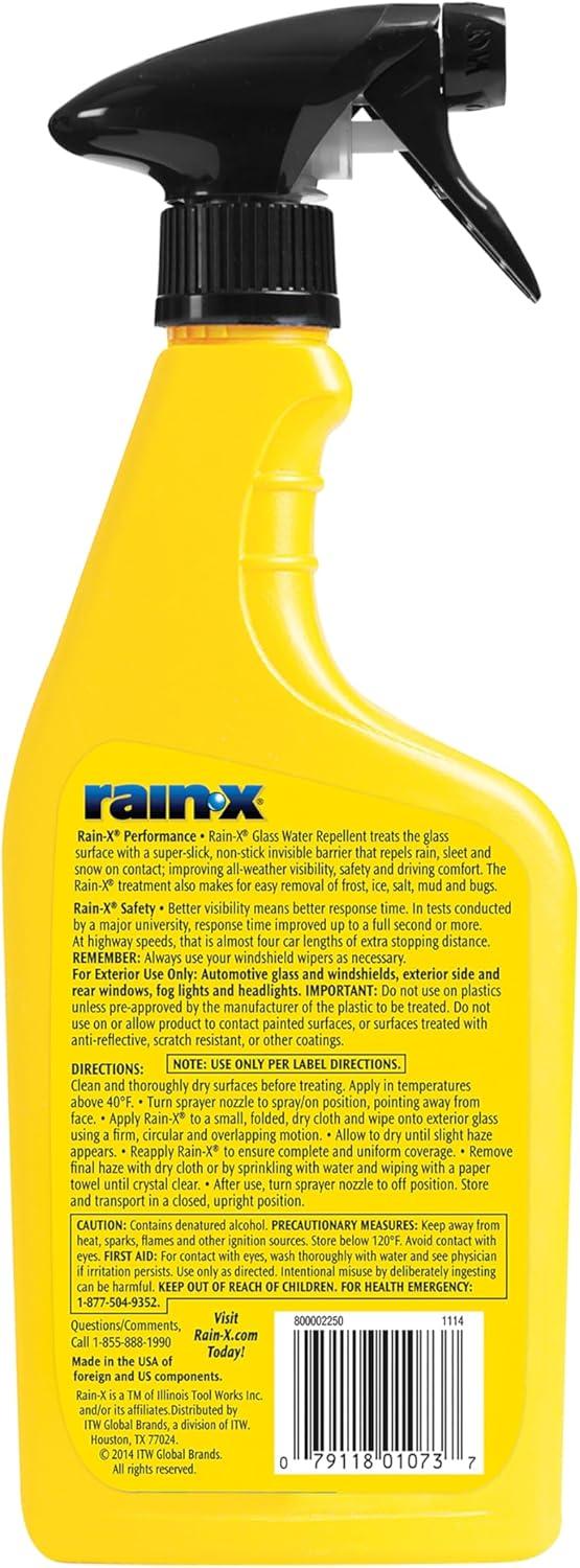 imageRainX 800002250 Glass Treatment Trigger 16 Fl Oz  Exterior Glass Treatment to Dramatically Improve Wet Weather Driving Visibility During All Weather Conditions