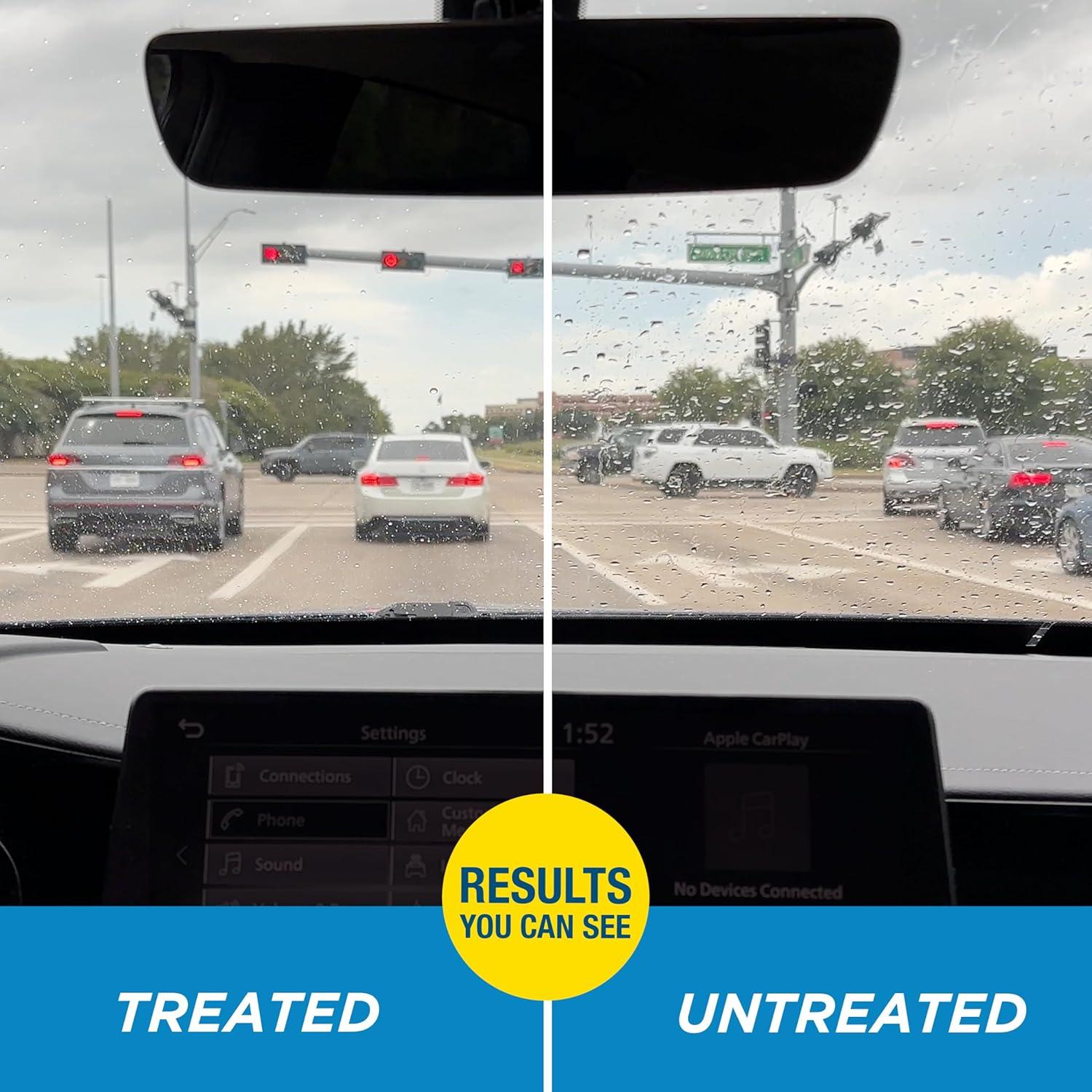 imageRainX 800002250 Glass Treatment Trigger 16 Fl Oz  Exterior Glass Treatment to Dramatically Improve Wet Weather Driving Visibility During All Weather Conditions