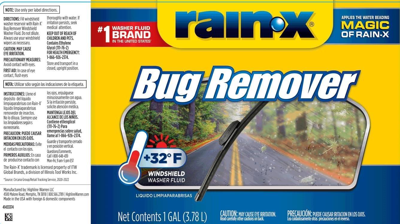 imageRainX RainX RX68806 Bug Remover WWF1 Count Pack of 1