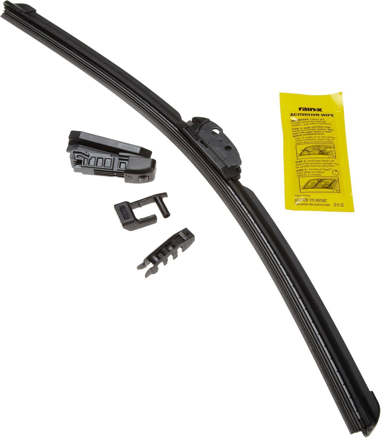 imageRainX Repel Premium Bracketless Wiper Blade 17quot Pack of 120 Inches