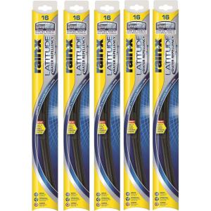 Rain-X 5079274-2-5PK Latitude 2-IN- 1 Water Repellency Wiper Blade, 16″ (Pack of 5)