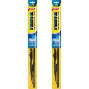 Rain-X 820144 WeatherBeater Wiper Blades, 24″ and 19″ Windshield Wipers (Pack Of 2), Automotive Replacement Windshield Wiper Blades That Meet Or Exceed OEM Quality And Durability Standards(18″ and 18″)