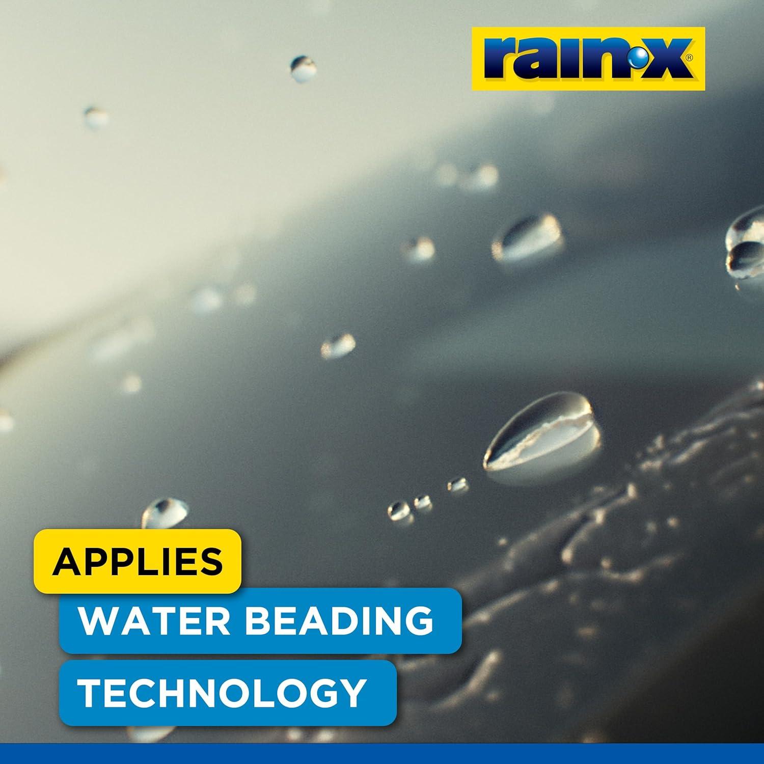 imageRainX 800002243 Glass Treatment 7 oz Exterior Glass Treatment To Dramatically Improve Wet Weather Driving Visibility During All Weather ConditionsTrigger Bottle