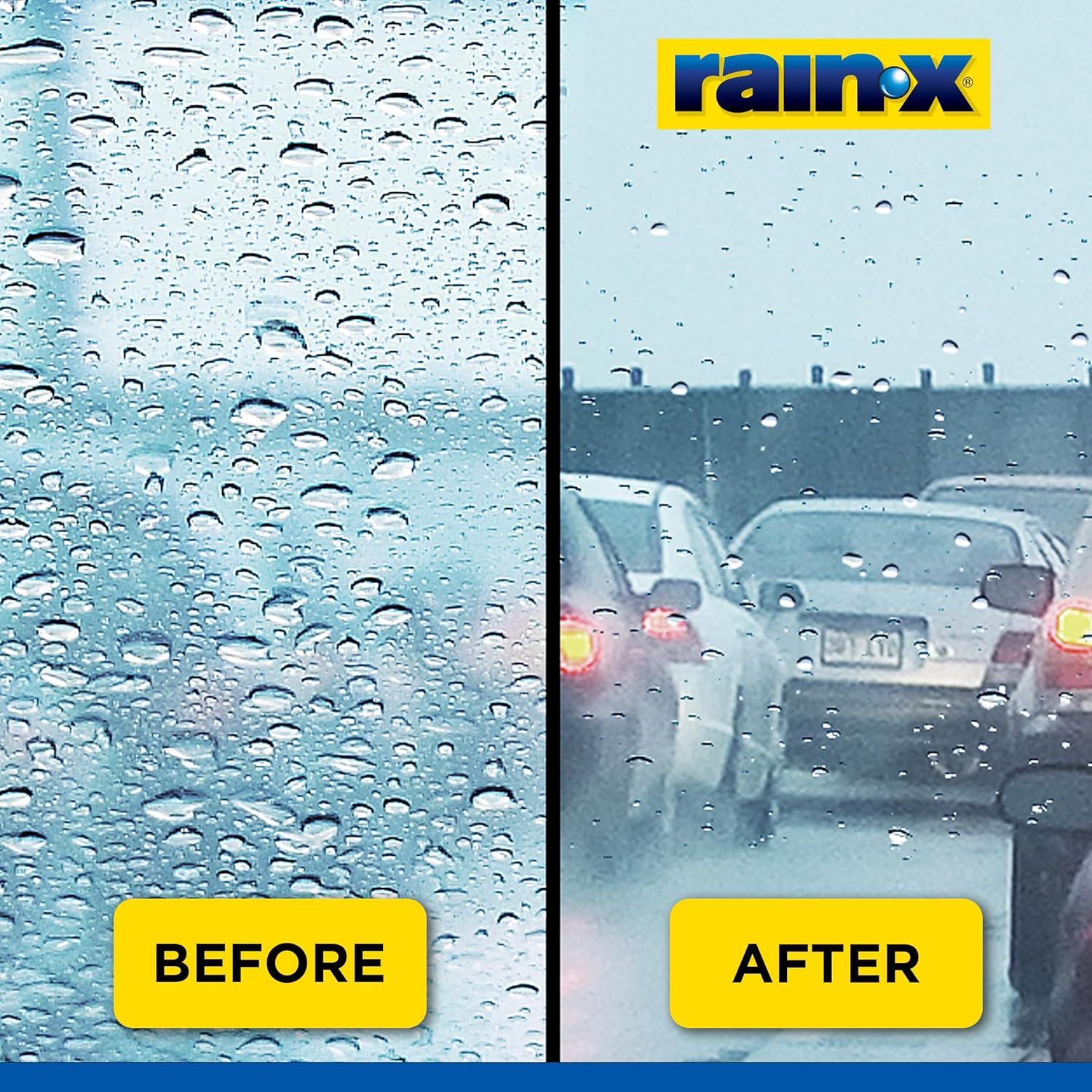 imageRainX 800002243 Glass Treatment 7 oz Exterior Glass Treatment To Dramatically Improve Wet Weather Driving Visibility During All Weather ConditionsTrigger Bottle