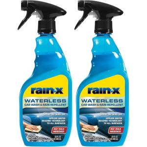 Rain-X 620143 Waterless Car Wash and Rain Repellent, 23 fl. oz. (Pack of 2)(23 Fl Oz (Pack of 2))