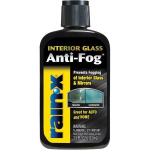 Rain-X 630543 Interior Glass Anti-Fog, 12 oz. – Prevents Fogging of Interior Glass and Mirrors, Usable on Both Automobiles and Marine Vehicles (Pack of 2)(Squeeze Bottle)