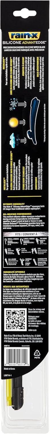 image:imageRainX 99714 Silicone AdvantEdge Wiper Blade 14 Pack of 114