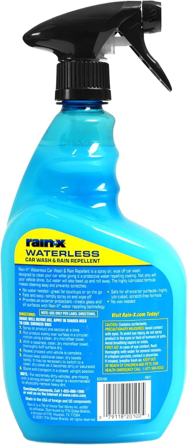 image:imageRainX 620100 Waterless Car Wash and Rain Repellent 32 fl oz