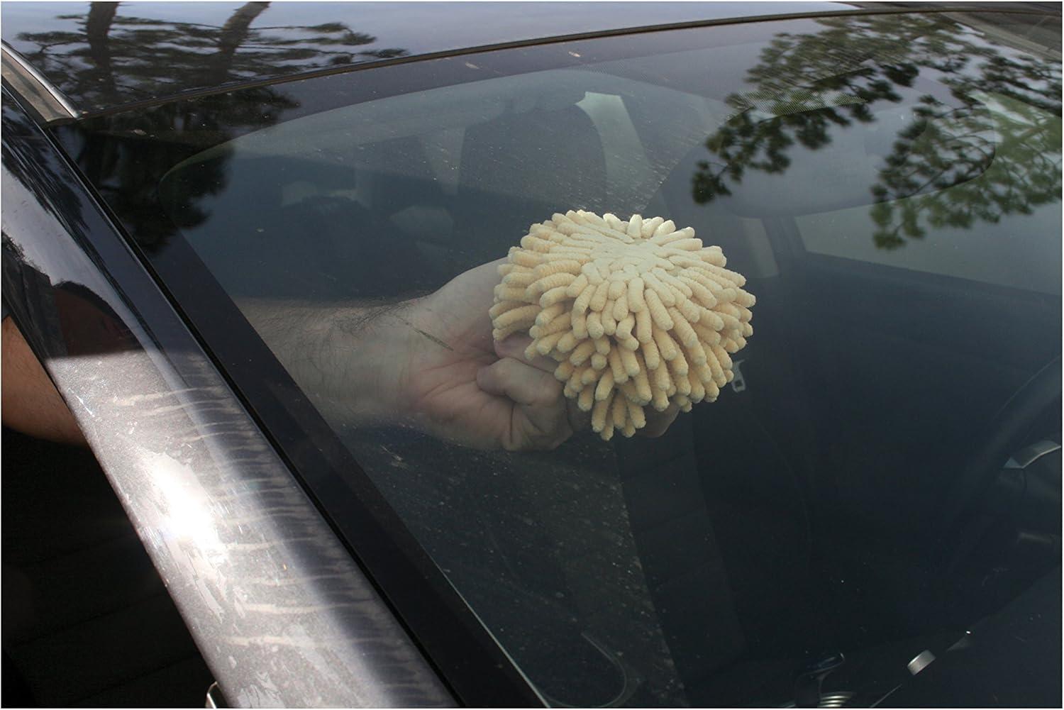 image:imageRainX 45078X Microfiber Window Mate Defog Sponge Beige Pack