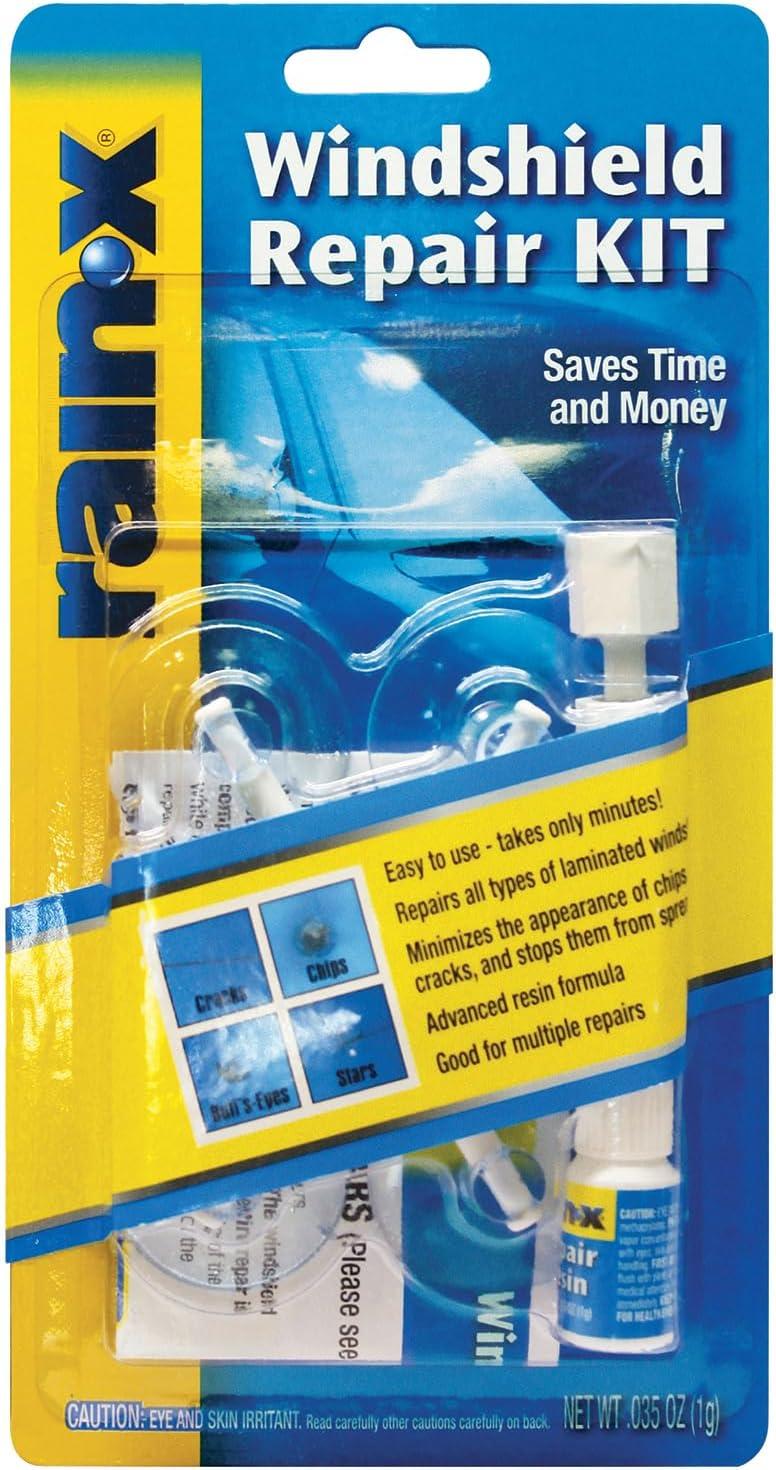 image:imageRainX Latitude 2In1 22 Inch Wiper Blades amp Windshield Repair Kit for Chips and Cracks Under 1 Inch