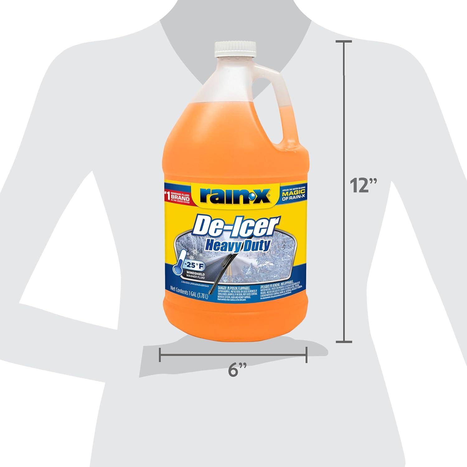 image:imageRainX RX68106 PREM DEICER Washer Fluid1 Pack