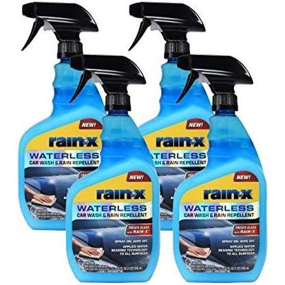 image:imageRainX 6201004PK Waterless Car Wash amp Rain Repellent 23 oz Pack of 44Pack