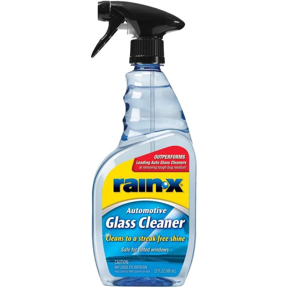image:imageRainX 630018 Auto Glass Cleaner 23 oz  Cleans Car Windows Windshields and Other Auto Glass Surfaces for a Clean StreakFree Finish23 Fl Oz Pack of 1