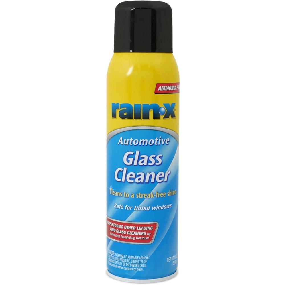 image:imageRainX 630175 Glass Cleaner Aerosol 19oz