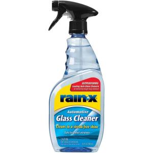Rain-X 630018 Auto Glass Cleaner, 23 oz. – Cleans Car Windows, Windshields and Other Auto Glass Surfaces for a Clean, Streak-Free Finish(23 Fl Oz (Pack of 1))