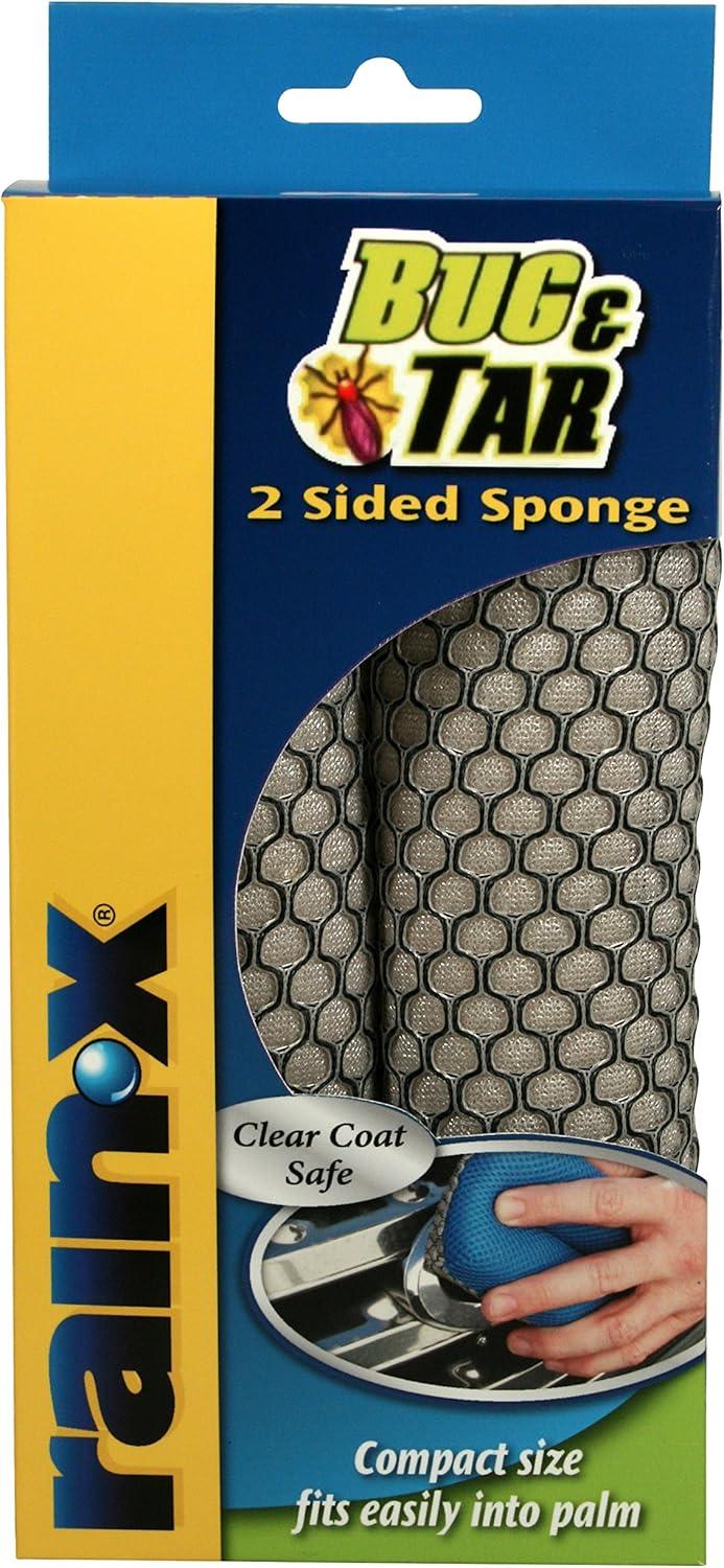 image:imageRainX 45122X TwoSided Bug and Tar Sponge Pack of 2 Pack Pack of 2