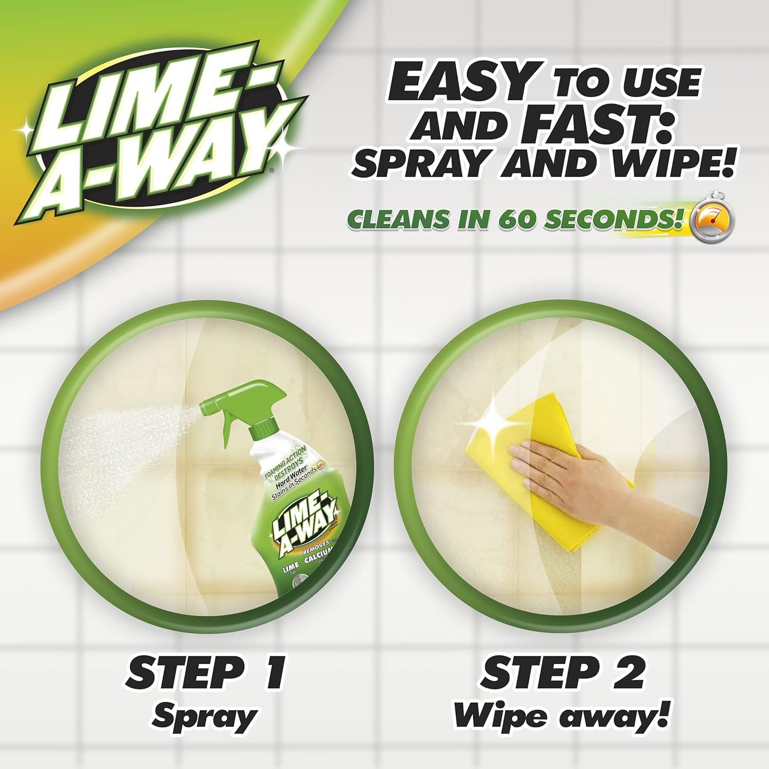 image:imageRainX 800002243 Glass Treatment 7 fl oz Packaging may vary amp LimeAWay Cleaner 22 Fluid Ounce
