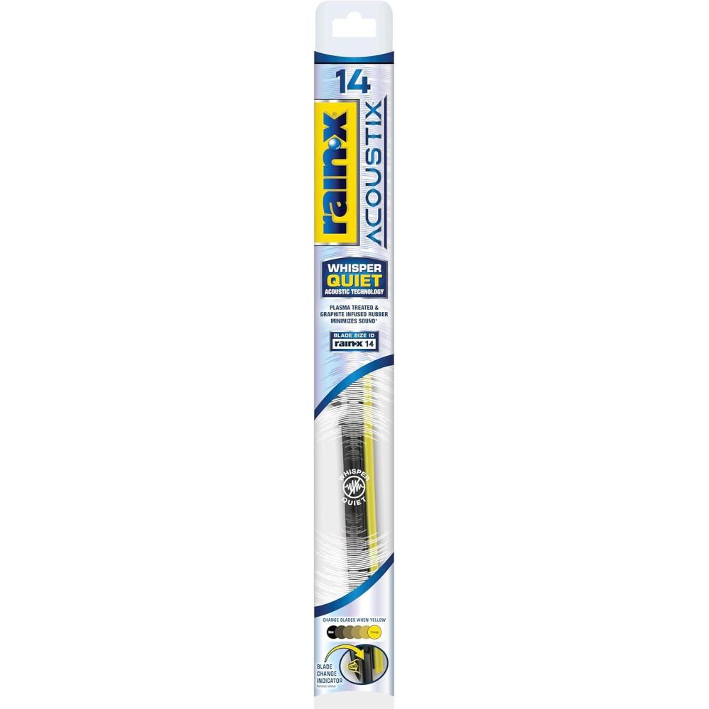 image:imageRainX Acoustix 24 Wiper Blades Pack Of 1 Whisper Quiet Automotive Replacement Windshield Wipers Plasma Treated amp Graphiteinfused Coating for Smooth Performance amp Longlasting Durability14