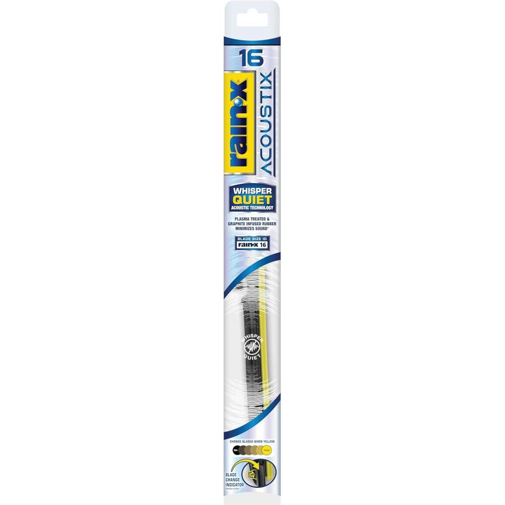 image:imageRainX Acoustix 24 Wiper Blades Pack Of 1 Whisper Quiet Automotive Replacement Windshield Wipers Plasma Treated amp Graphiteinfused Coating for Smooth Performance amp Longlasting Durability16