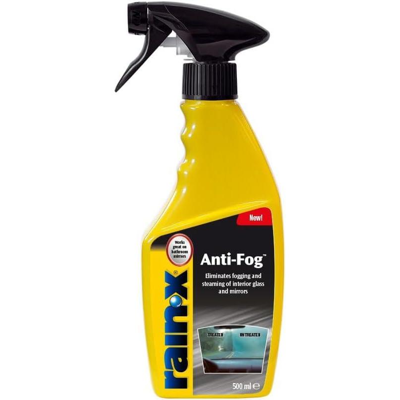 image:imageRainX AntiFog  Prevents Fogging amp Misting on Car Windows amp Mirrors  LongLasting Clarity  500ml
