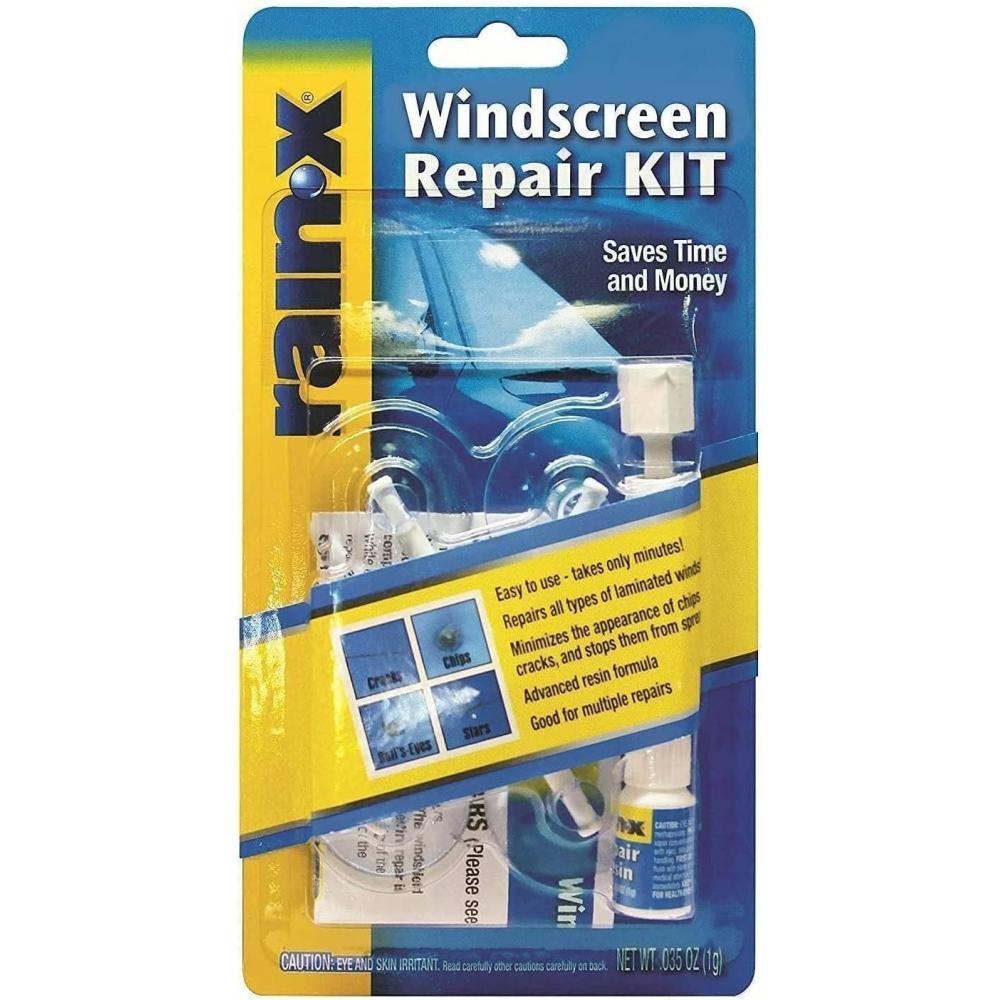 image:imageRainX Fix a Windshield Do it Yourself Windshield Repair Kit for Chips Cracks BulllsEyes and Stars