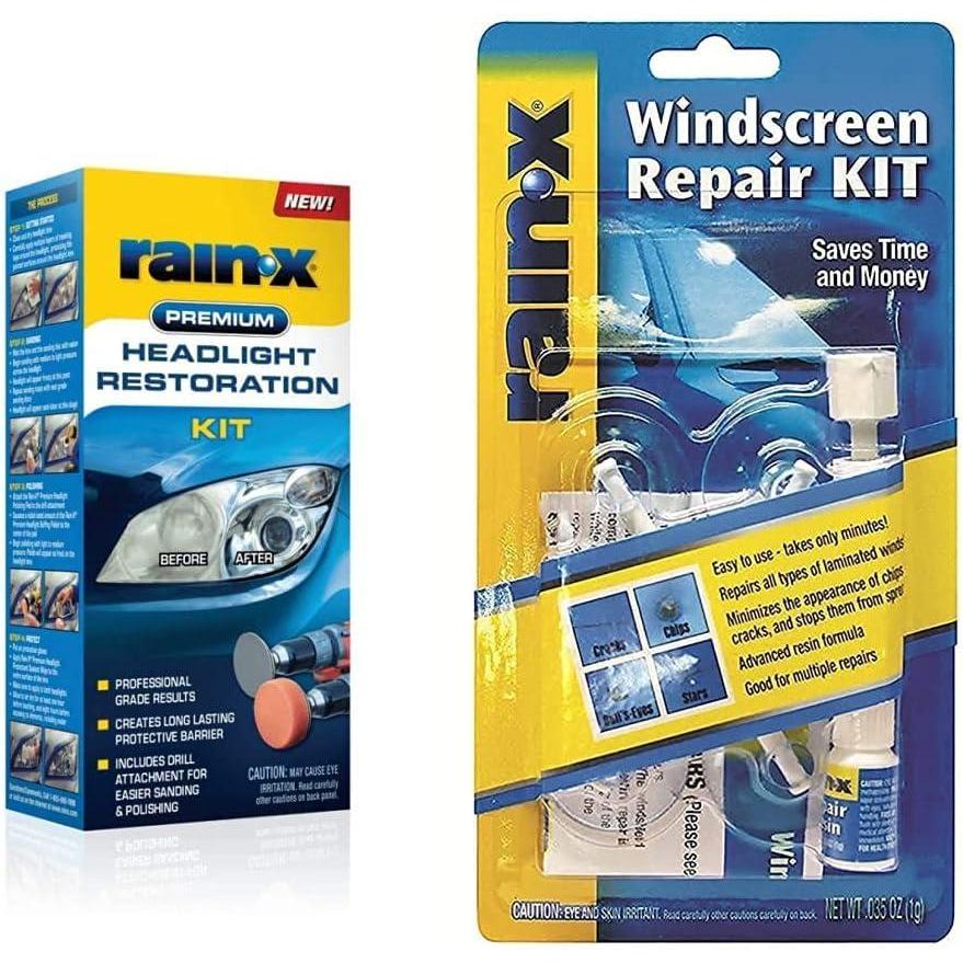 image:imageRainX Headlight Restoration Kit  Windshield Repair KitRestoration  Repair Kit