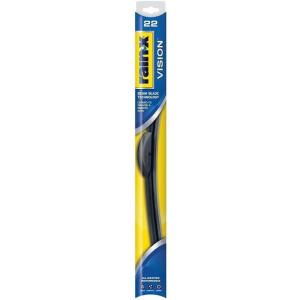 Rain-X 22” Vision Wiper Blade, Standard Beam, All Weather Performance Curved Smooth Wipe