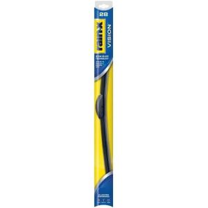 Rain-X 28” Vision Wiper Blade, Standard Beam, All Weather Performance Curved Smooth Wipe (28)