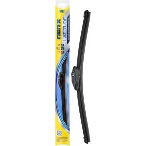 Rain-X Brand Latitude 22 inch Wiper Blade, Vehicle Specific Fit, Pinch Tab, Graphite Rubber, Superior Visibility in Rain, Sleet and Snow, 22.0 inches, 1 per Pack(22 Inch)